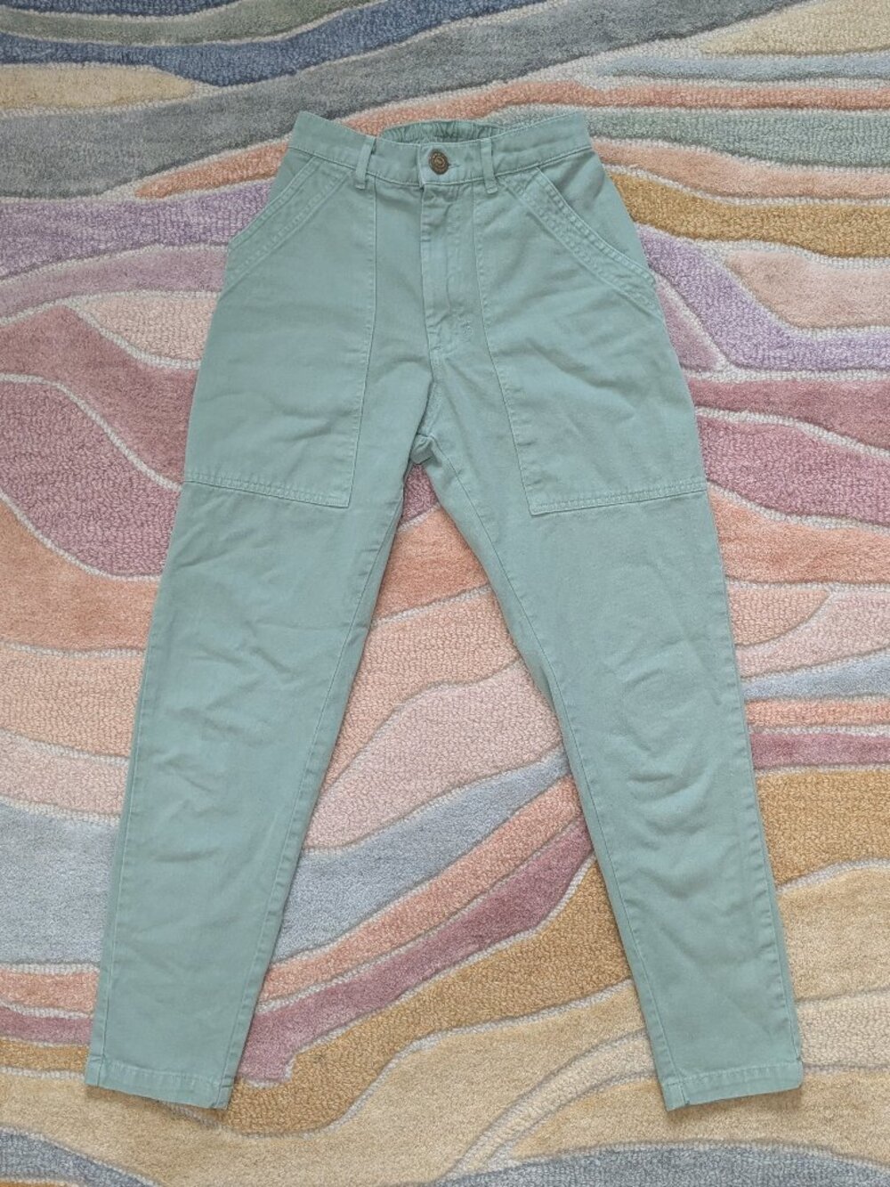 Big Bud Press Sage Green Pencil Pants